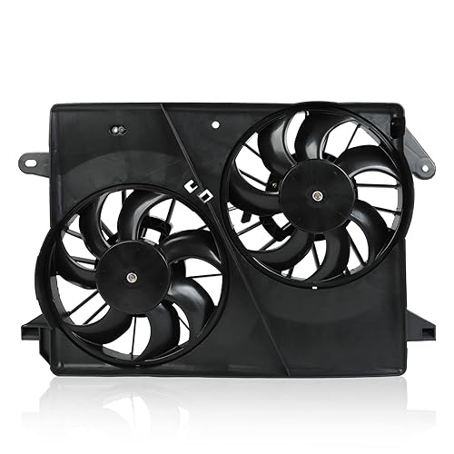 Miniatura 8 de Ventilador de motor sin escobillas de refrigeración de radiador de 12 V CC 600 W compatible con BMW E83 X3 2004-2010 2.0L, número de repuesto OEM