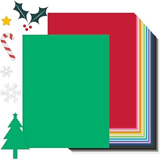 300 Sheets Colored Cardstock 8.5 x 11, Goefun 25 Colors Colored Printer ...