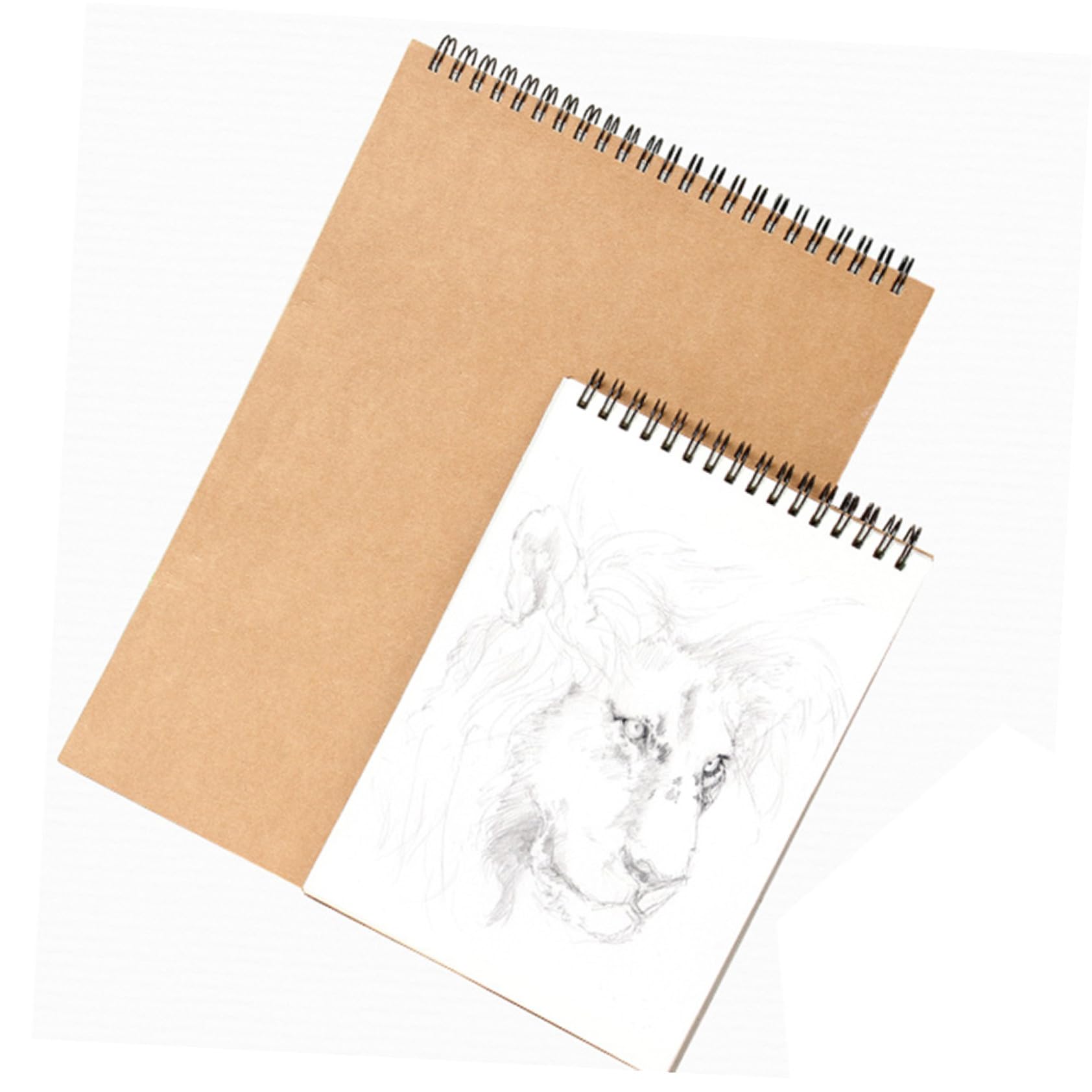 Carnet de dessin à spirale pour éviter les pages cornées au bureau et en voyage