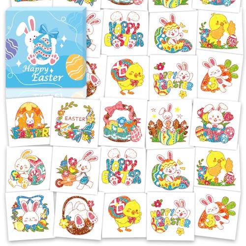 Disney Cars Easter Egg Hunt Supplies - Bundle with 12 Fillable Plastic Easter Eggs, 70+ Lightning McQueen Tattoos, 45+ Spring Tattoos, Mini Basket Bag Cars Easter Hunt Set