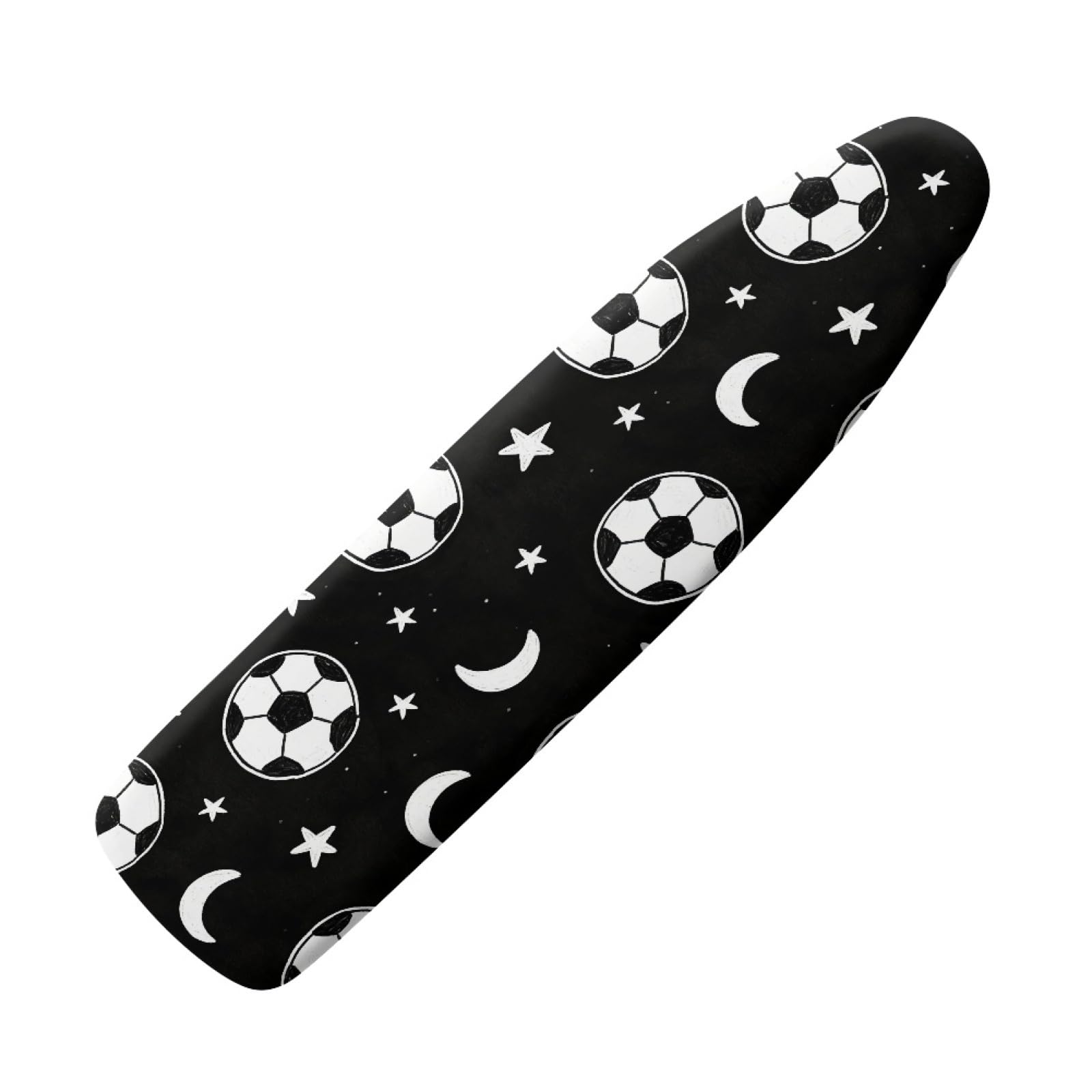 Extra large ironing board cover 140 x 45 White Moon Thick cotton pad Ironing Board Cover Elastic washable,Resist Scorching and Staining,Heat Reflective & Vapour Permeable,Easy Fit