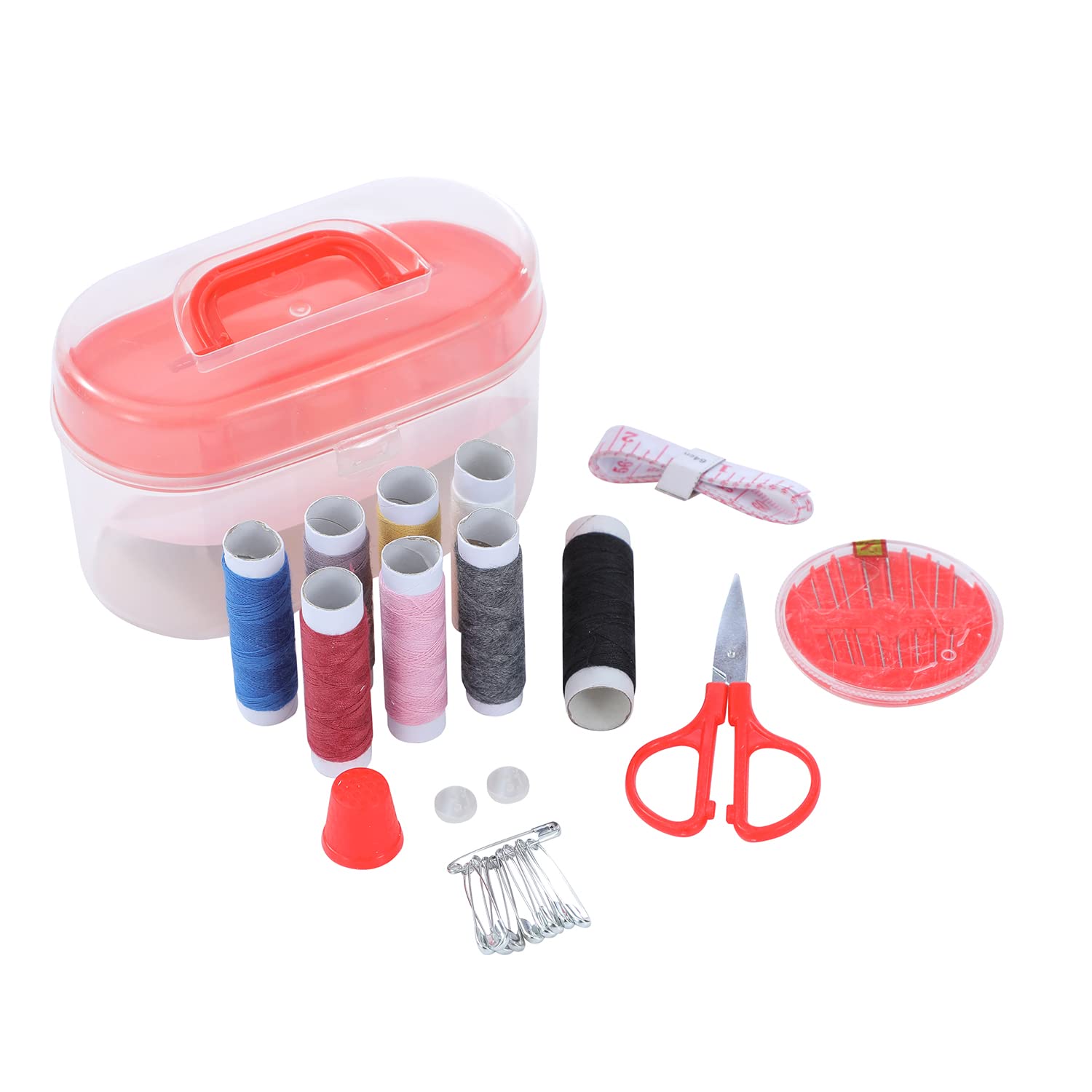 LAMXD Needlecraft Garen Ball Winder Handbediend, Rood, Draagbaar Pakket Eenvoudig Op Te Zetten En Gebruiken Stevig Met Metalen Handvat Tafelblad Klem Inclusief Paraplu Swift Set 752805074