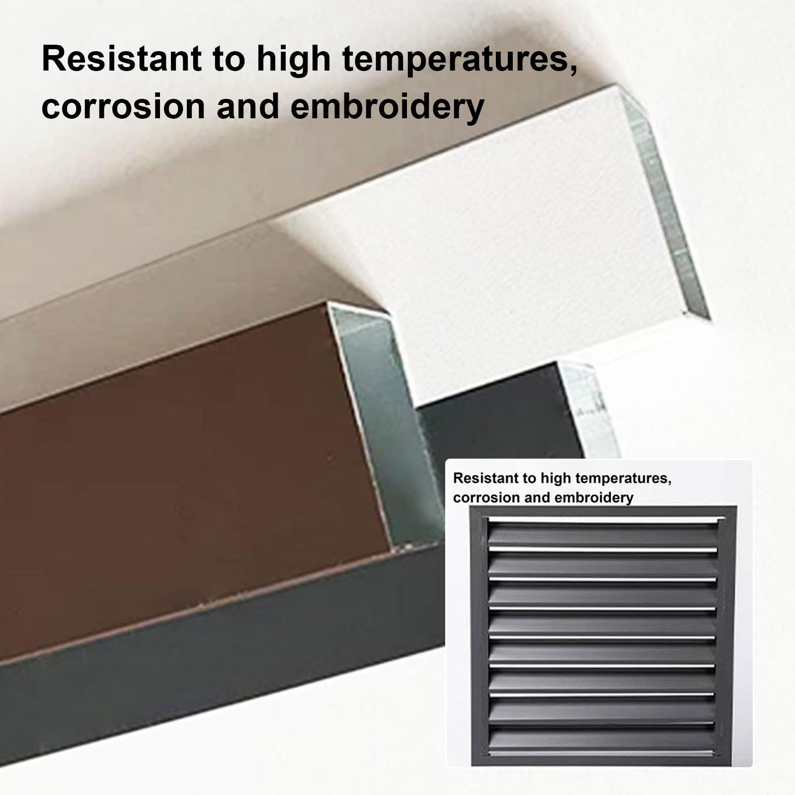 Protezione per unità AC da esterni, recinzione in alluminio resistente alle intemperie e copertura per pompa di calore per casa/azienda, facile installazione, ioni e protezione sicura per