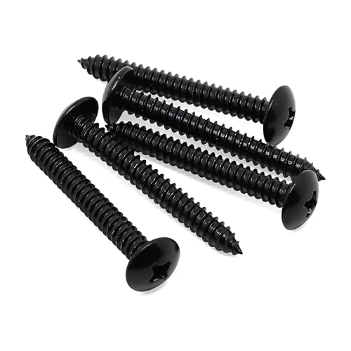 Miniatura 6 de Tornillos para madera Phillips #14 x 2 pulgadas, tornillos autorroscantes, acero inoxidable 18-8 (304), óxido negro, 25 unidades