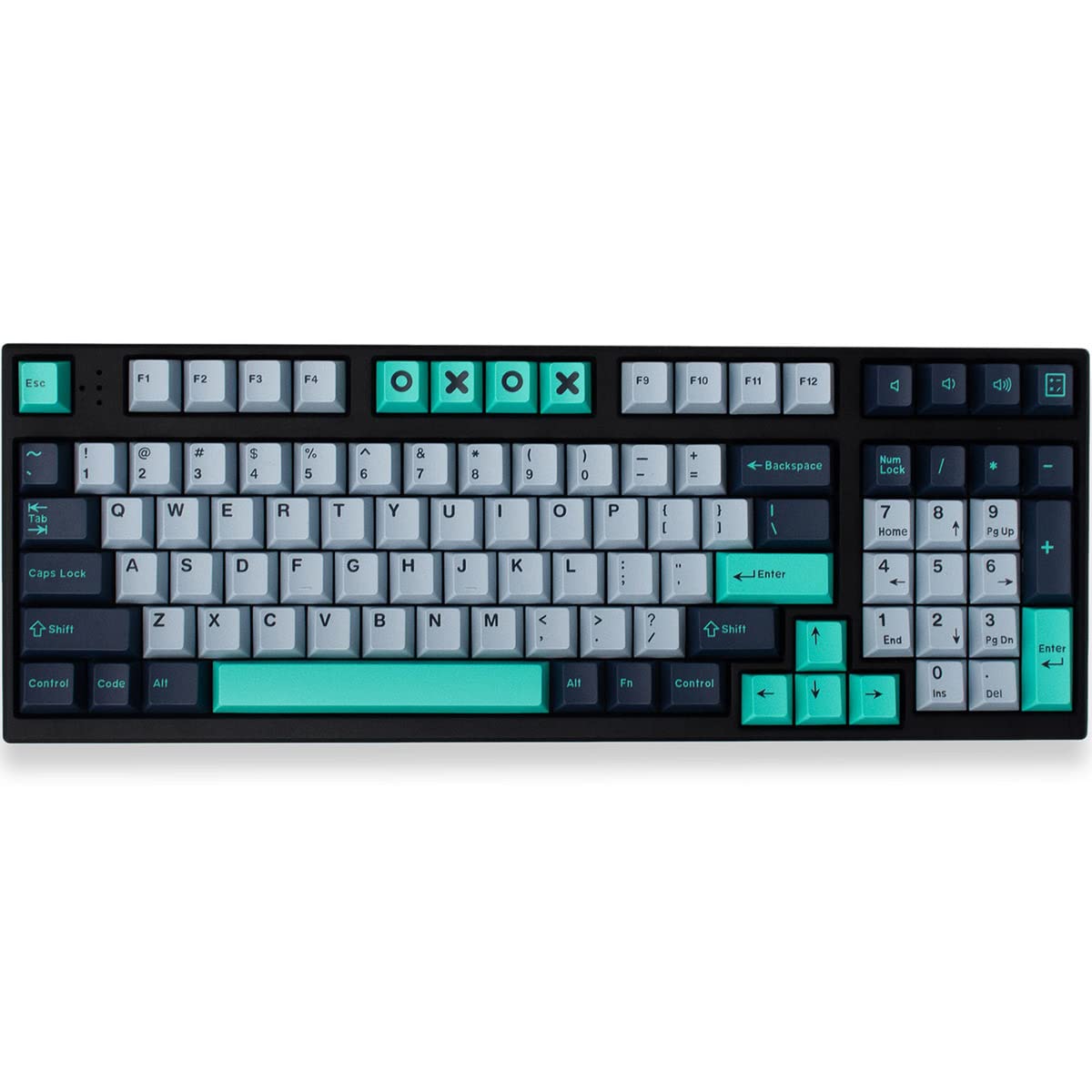 Buy 171 Keys Double Keycaps Cherry Profile Light Hammerhead Shark