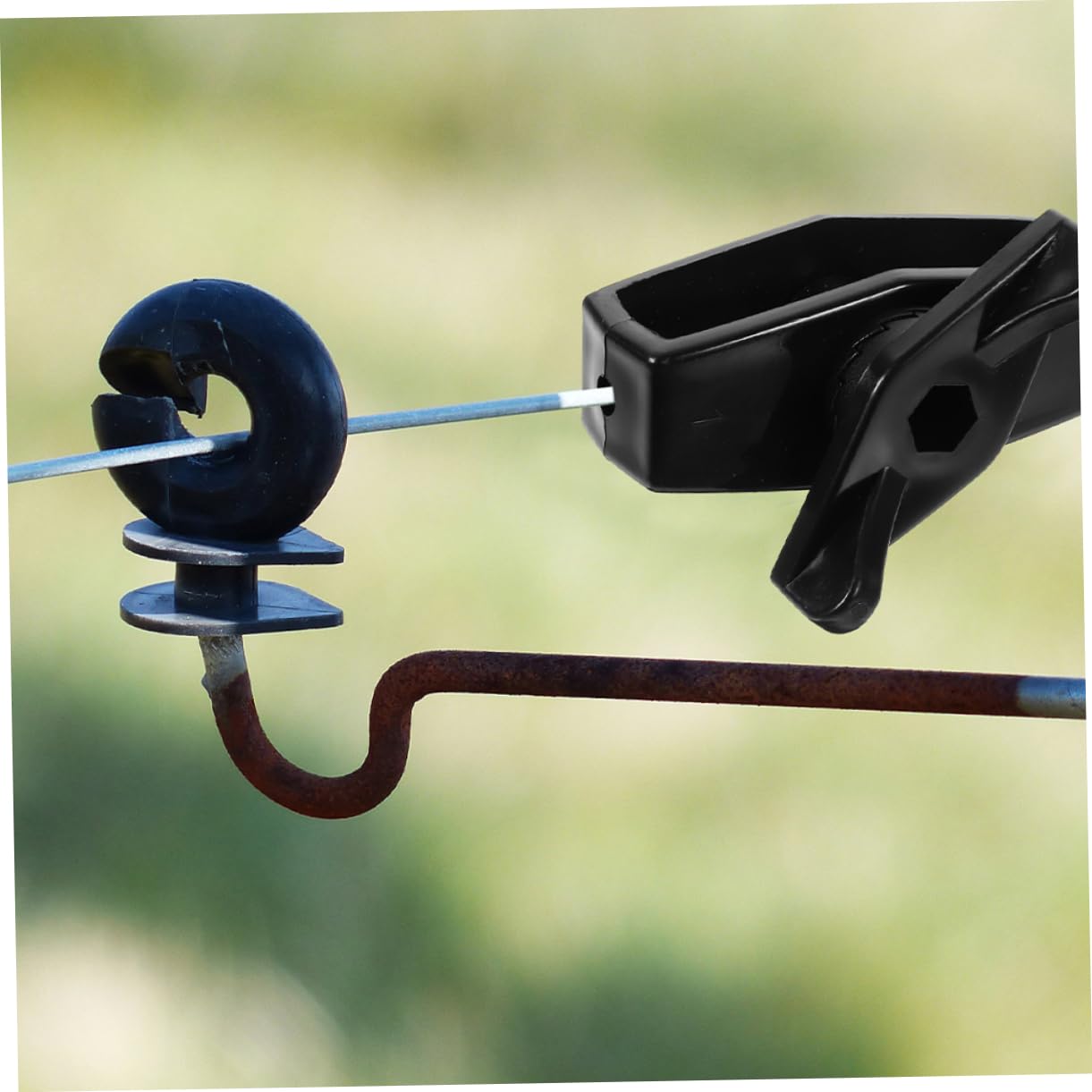 Toddmomy 32pièces Tendeur De Câble Métallique Multi-Fonction pour Clôture De Jardin Résistant Et Portable Outil De Tension pour Corde Et Fil