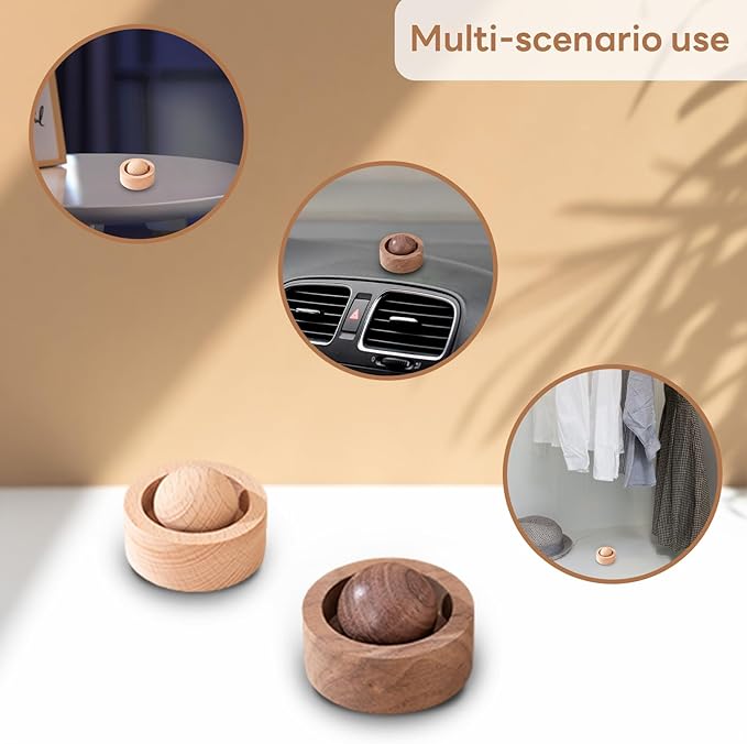 Difusor de Aromas Esenciales de Madera Eagyrosi - Walnut miniatura 6