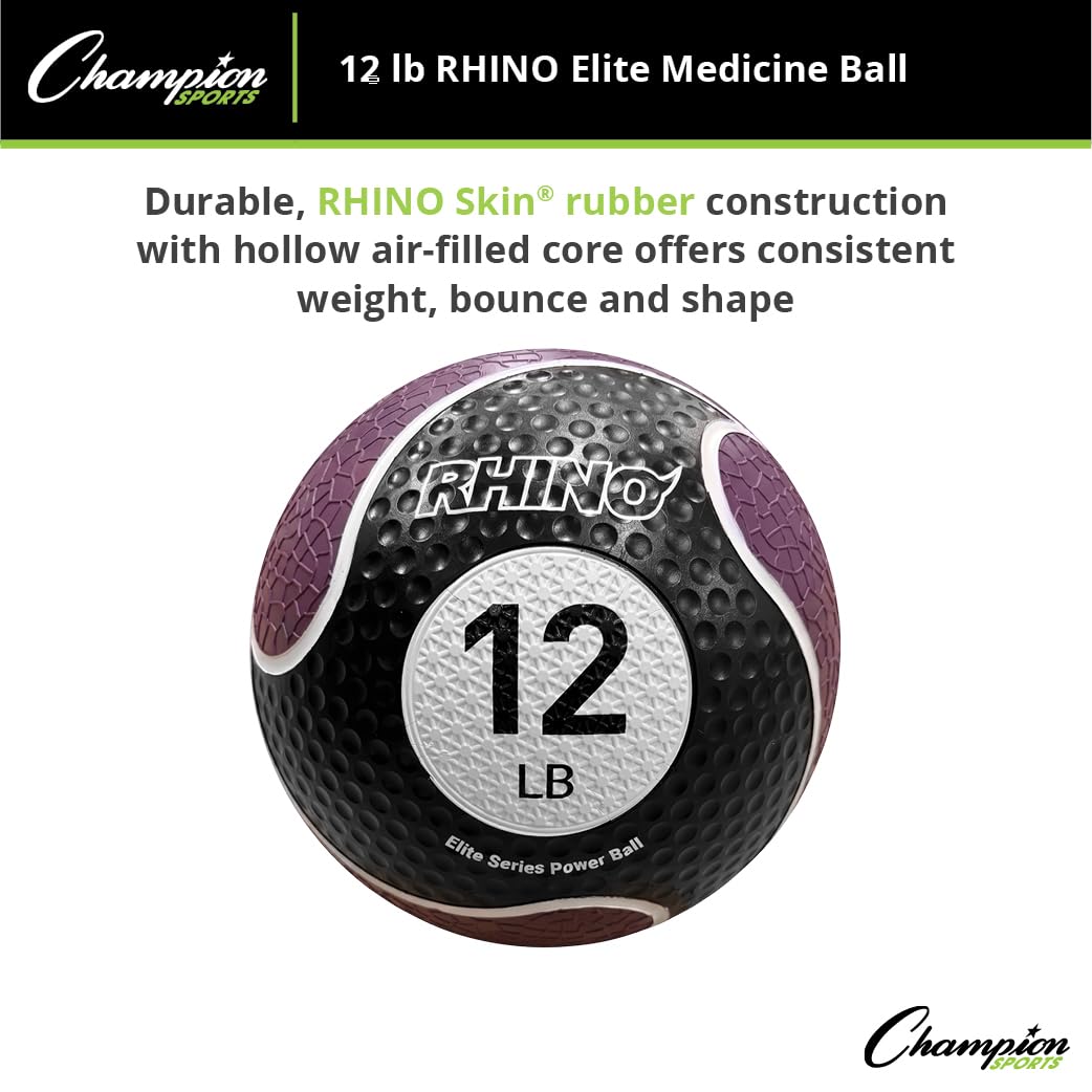 Champion Sports Rhino Elite - Balón Medicinal en Varios Pesos
