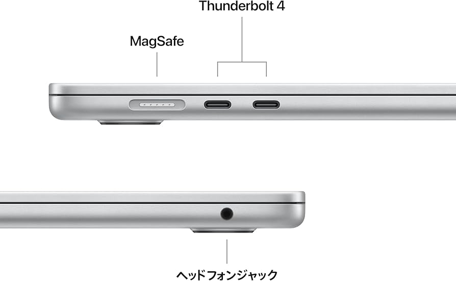 Amazon.co.jp: Apple 2025 MacBook Air M4 チップ搭載 15 インチノート