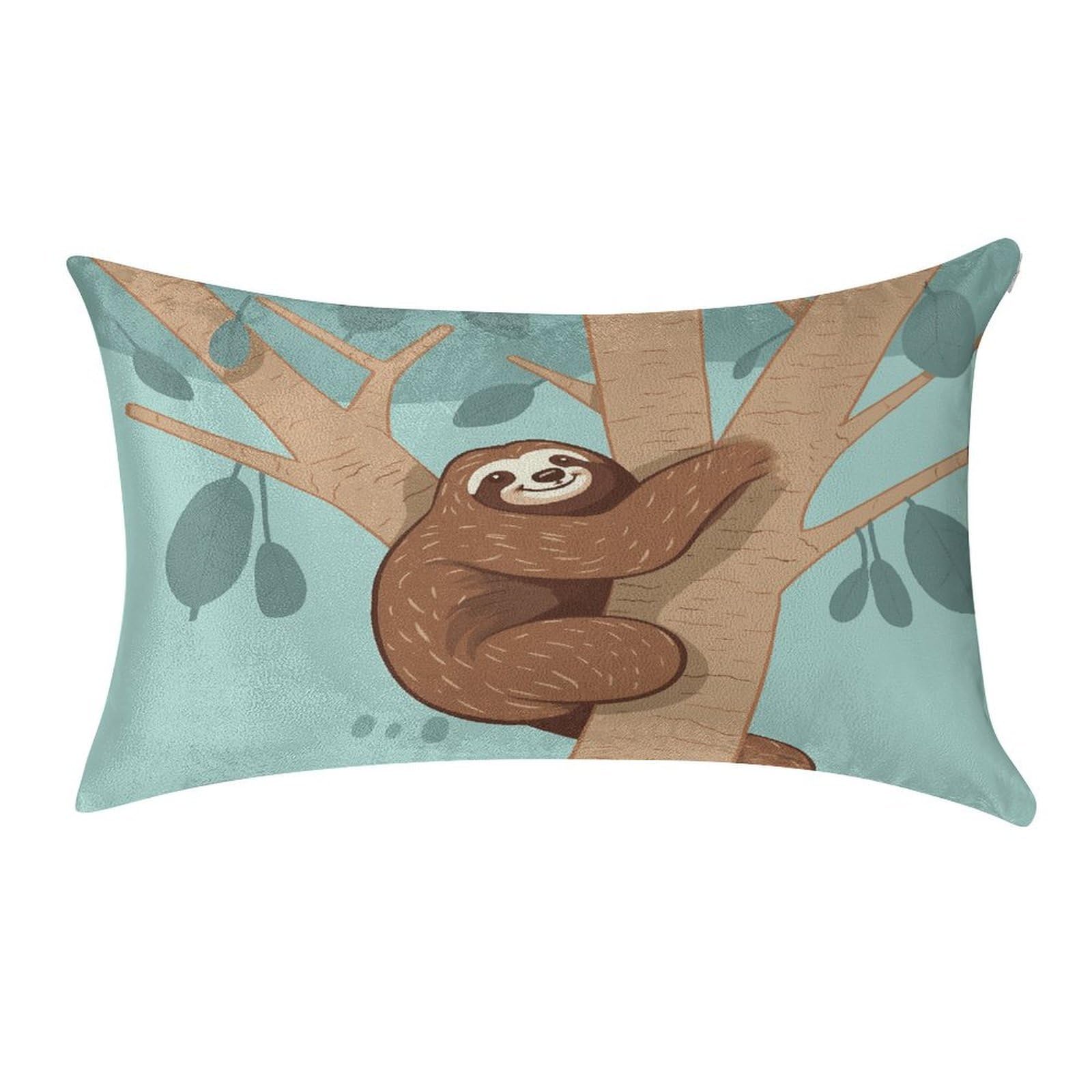Btcowzrv Style Hug Tree Sloth Pillow Cover Pillow Case Pillowcase