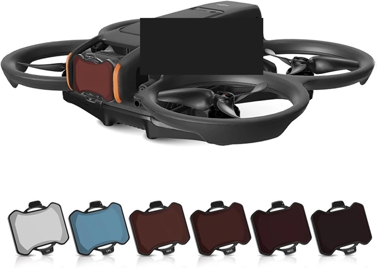 アバター 2 ND フィルターセット CPL UV ND8 ND16 ND32 ND64 ドローンカメラフィルターキットに対応(ND