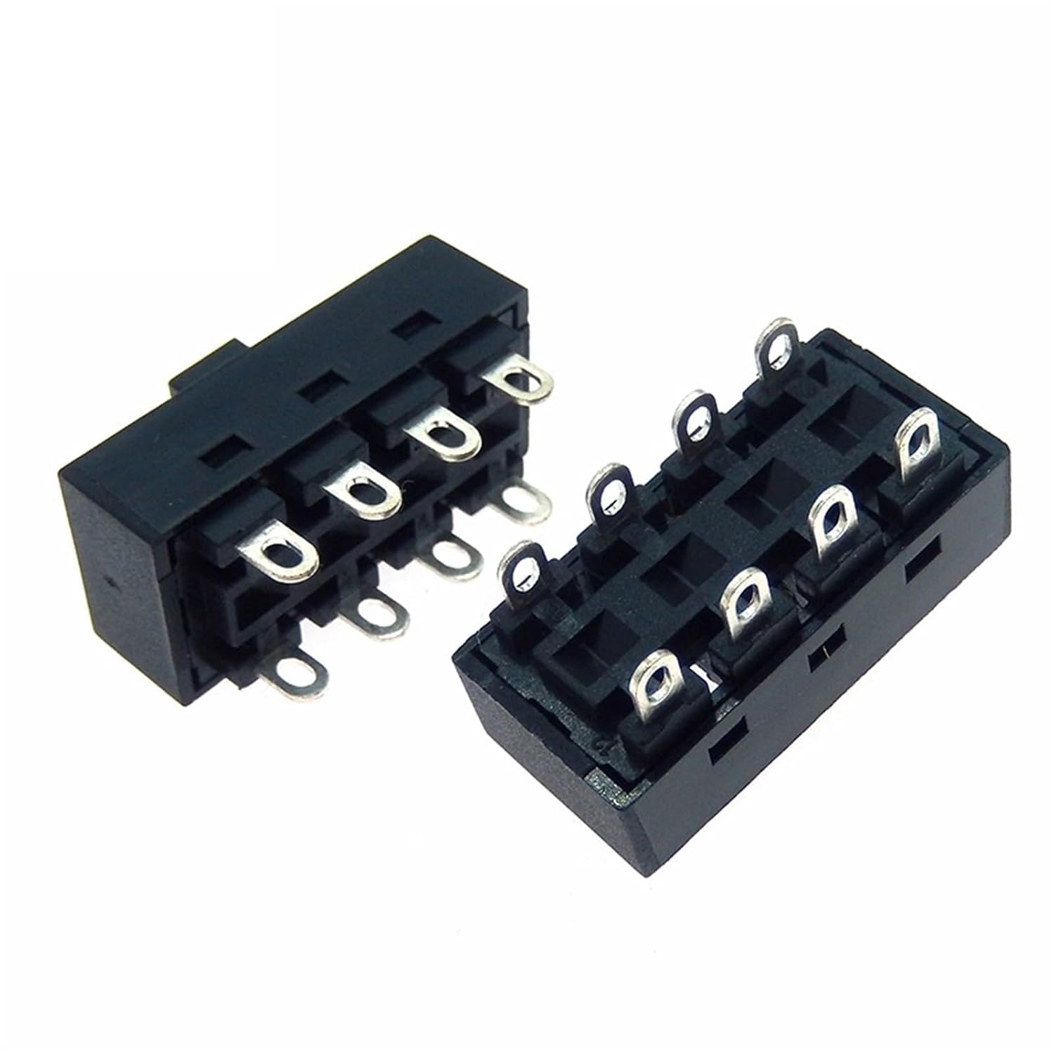 12A 250V 3 Position 8 Pin Toggle Slide Switch LQ-103H Hair Dryer Hot Cold 2Pcs
