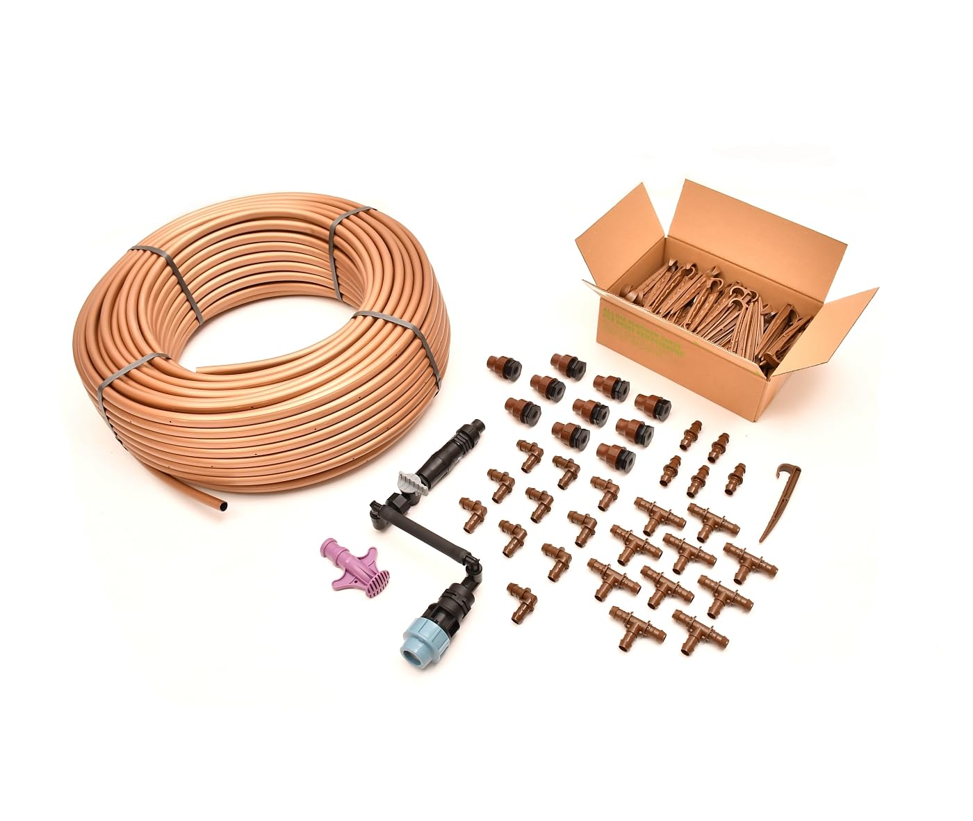 Tropfbewässerung Set 35 m² 25MM Plug&Rain EXPERT