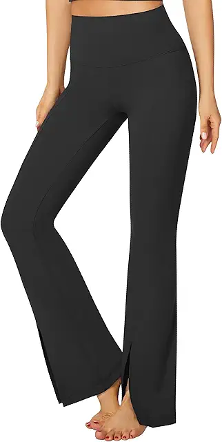 Nelly Yoga Pants: High Waist Flared Bootcut Fitness Joggers for Women