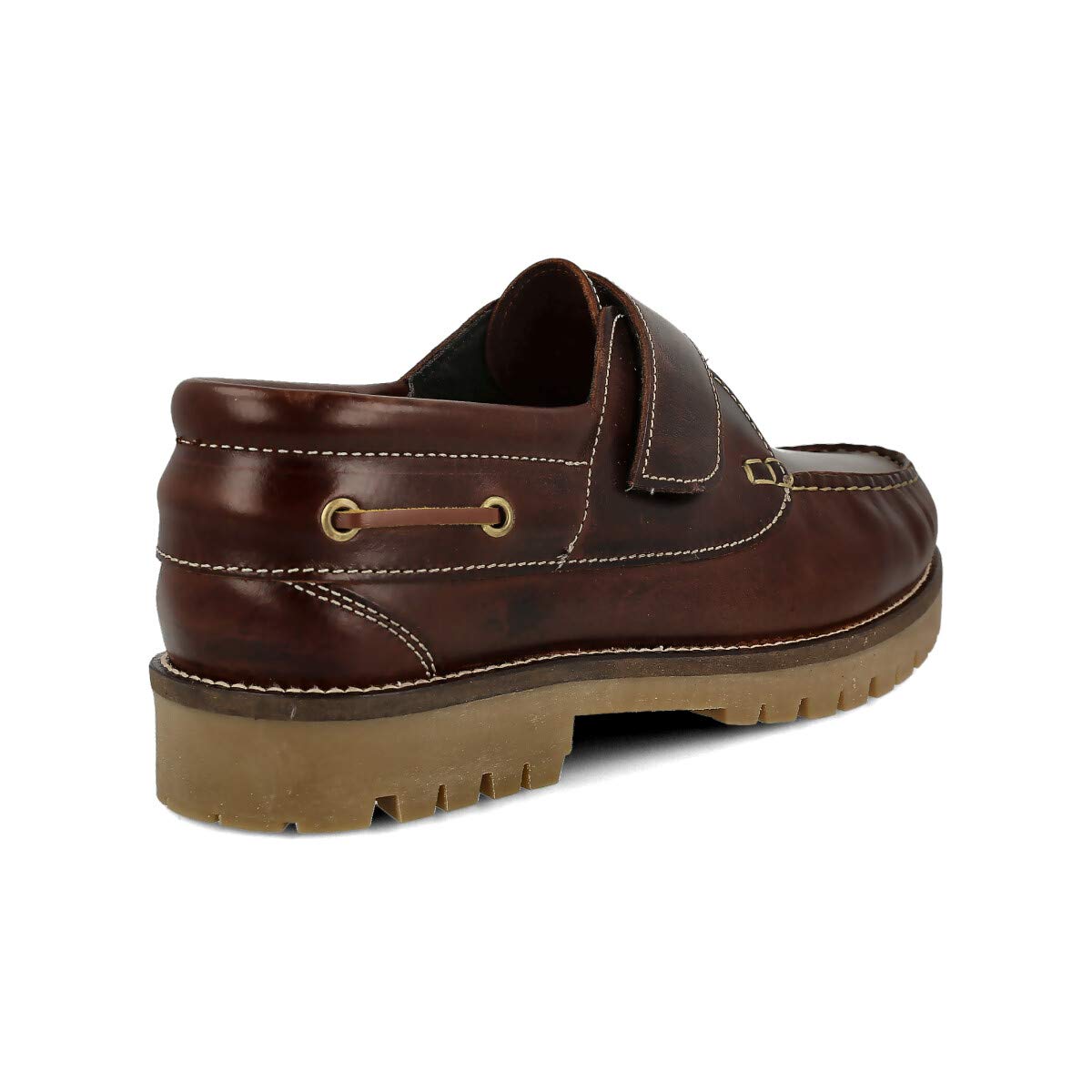 Zapatos Náuticos Timber de Piel Seahorse Engrasada 3-Ojales Hecho en España