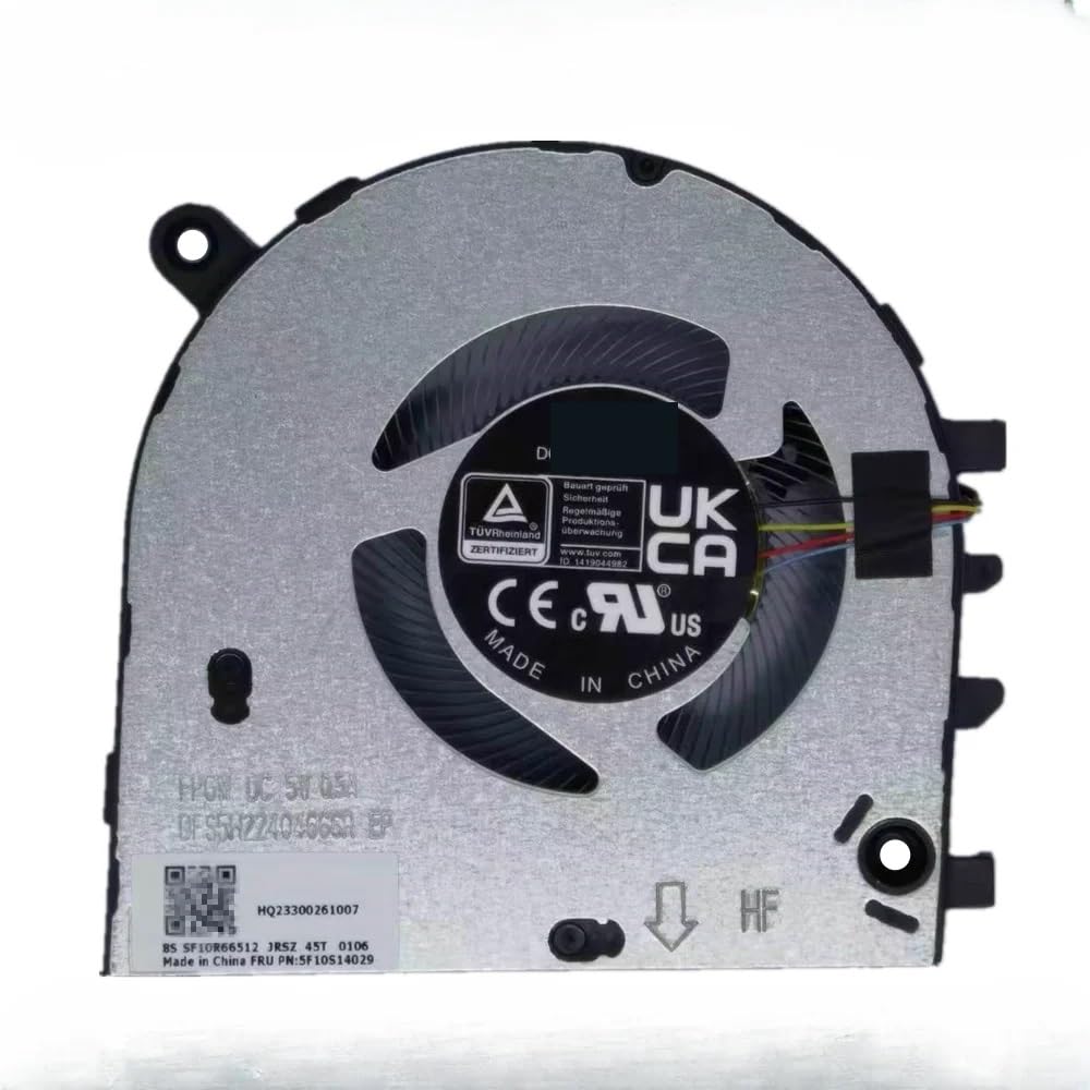Facile à remplacer Ventilateur de Refroidissement CPU + GPU pour Ordinateur Portable Lenovo, pour ThinkBook 16 G4 + IAP Ara ABA G5 + IRH Series