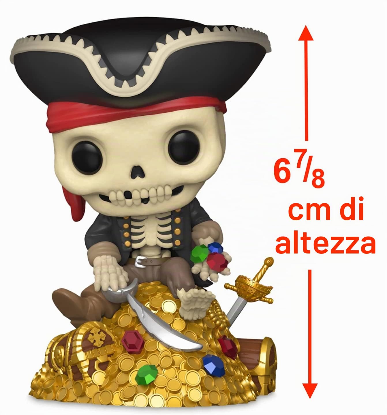 POP Funko 48889 Disney: Pirati dei Caraibi - Tesoro Scheletro (Edizione Speciale) #783