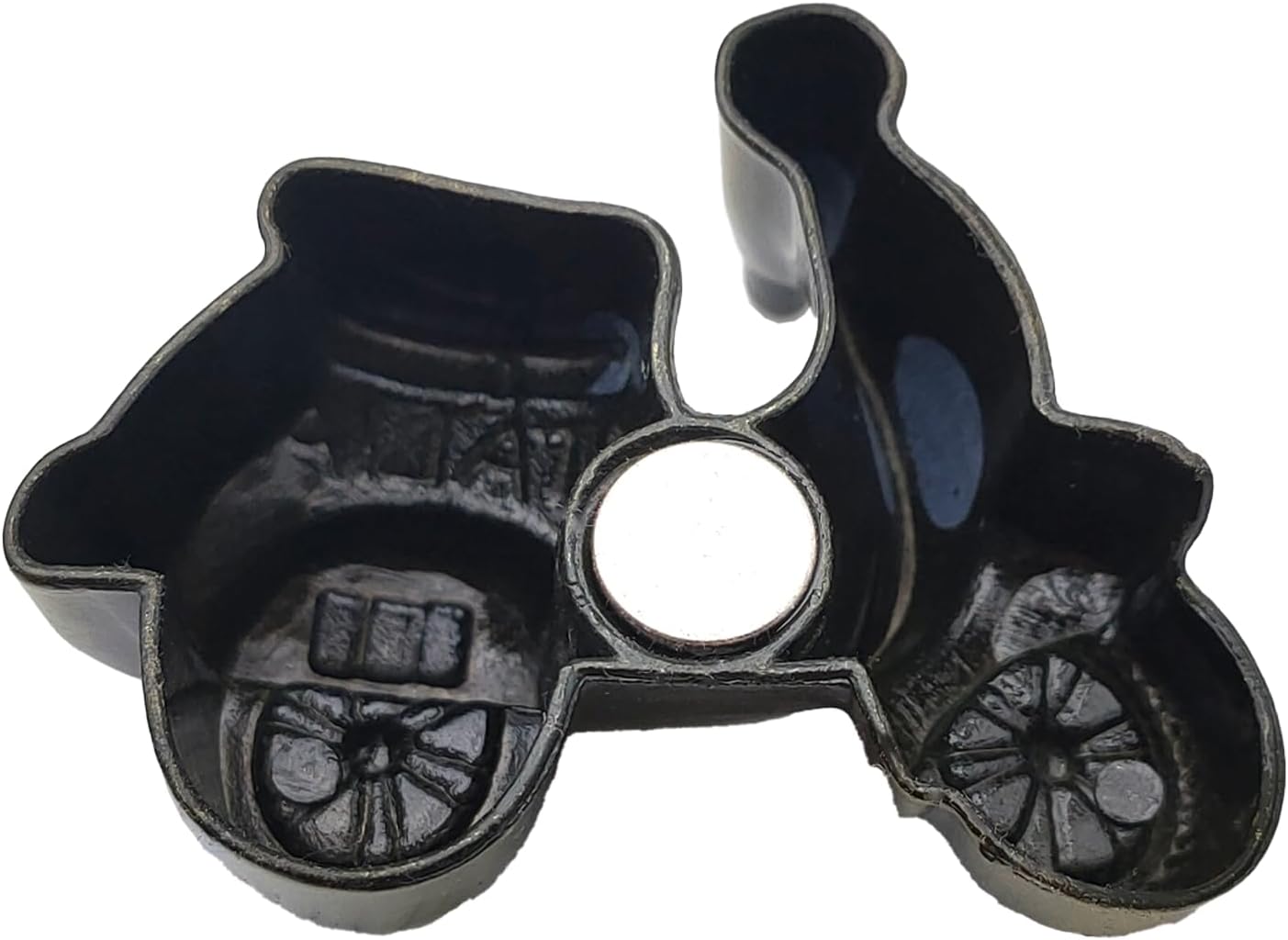 Italian Scooter Fridge Magnet in Metal Souvenir Italy with Flag Decoration Home Kitchen Travel Gift Fridge Magnets Collection – Tourist Souvenir (Gold)