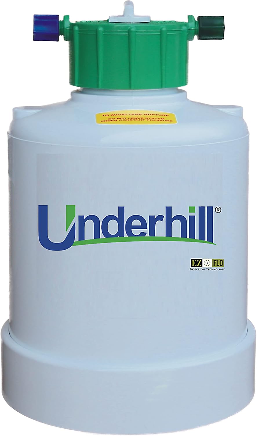 Underhill Flo-Pro Inline Applicator, Garden Hose Bib or Quick Coupler Connection with Brass Female Hose Thread Inlet for Wetting Agent, IHB-1010