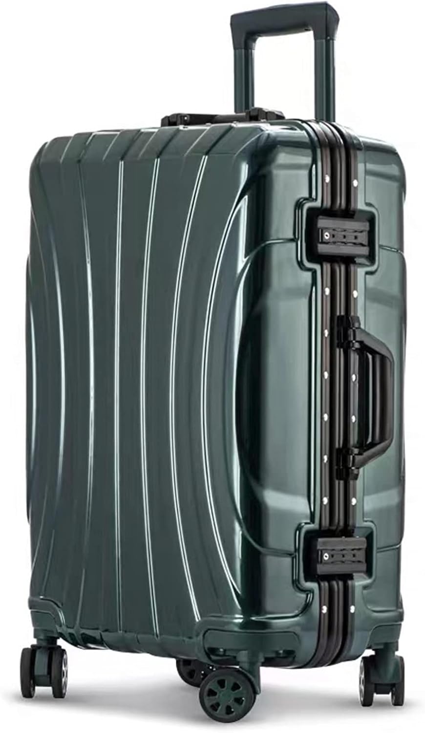 Dumstx Beis Luggage Cup Holder Rolling Luggage Unisex Travel Valise