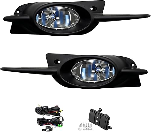 Miniatura 18 de Conjunto de luces antiniebla compatible con Dodge Ram 1500 2500 3500 2002-2009/2004-2006 Durango Pickup Truck 2002-2008 Dodge Ram lámpara antiniebla