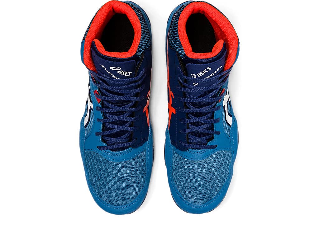 ASICS Scarpe da Wrestling Snapdown 3 Uomo, Azzurro/bianco., 39.5 EU