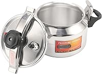 Vista 8 de Recipiente a presión de aluminio a prueba de explosiones de 3/4 / 5 litros para uso doméstico y comercial, olla a presión, con tapa de apertura