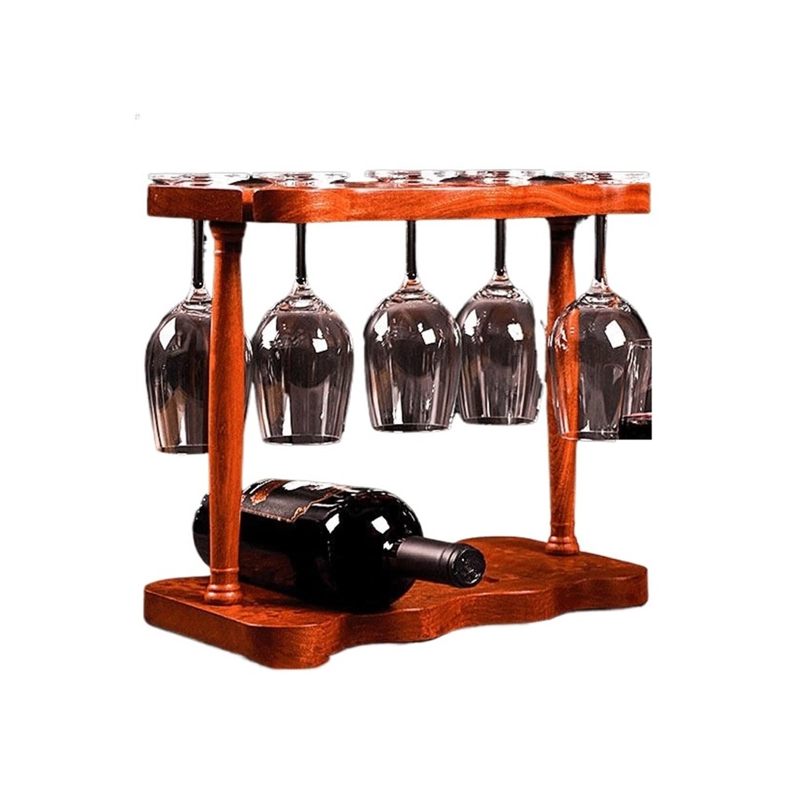 Versatile Set completo di portabottiglie in legno for portabottiglie