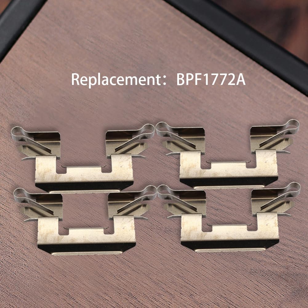 Front Brake Pad Fitting Kit Shims BPF1772A Front Brake Wheel Cylinder Circlip Gasket for MK7 2008-2017