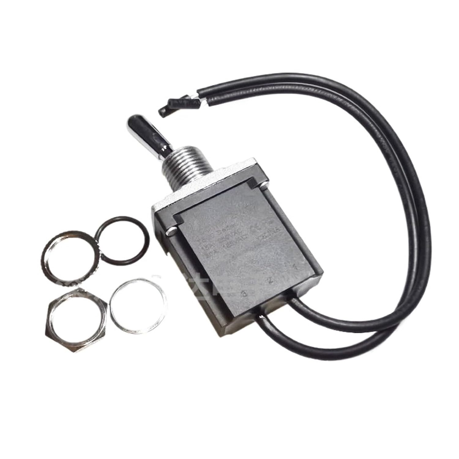 T500 Serie Switch with 2 Wires/Water Proof Toggle Switch IP67/Outdoor switch/15A 250V/ON-OFF(Metal Handle)