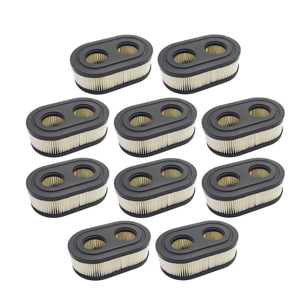 Filtro de Aire for cortacésped, 10 Uds., Compatible con 593260, 798339, 4247, 5432, 5432K, 09P000, 550E, Elemento de Motor de Repuesto