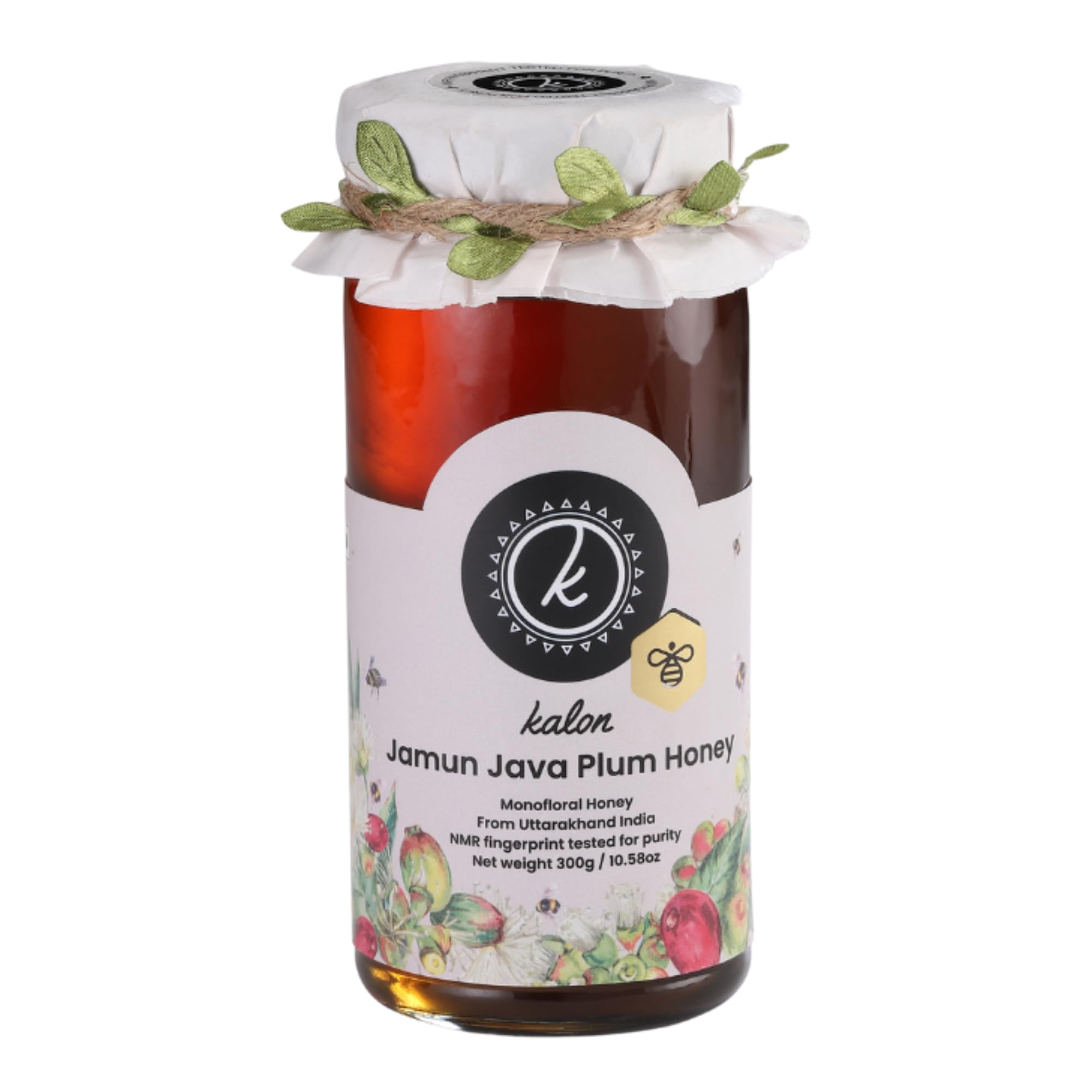 KALON 100% Natural Jamun Java Plum Honey | NMR Tested | No Added Sugar and Preservatives | Sweet & Fruity Flavour - 300 gm-image-10