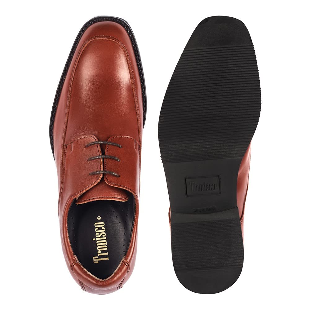 MASALTOS Zapatos de Hombre con Alzas Que Aumentan Altura hasta 7 cm. Fabricados en Piel. Modelo Roma