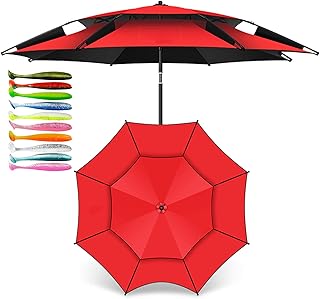 Parasol Wędkarski Parasol Plażowy Parasol Ogrodowy Parasol Aluminiowy Regulowany Kąt Cięcia W Kształcie Litery U Składana Torba Do Przechowywania Outdoor Camping Parasol Słoneczny, Bezpłatna Guma Mi