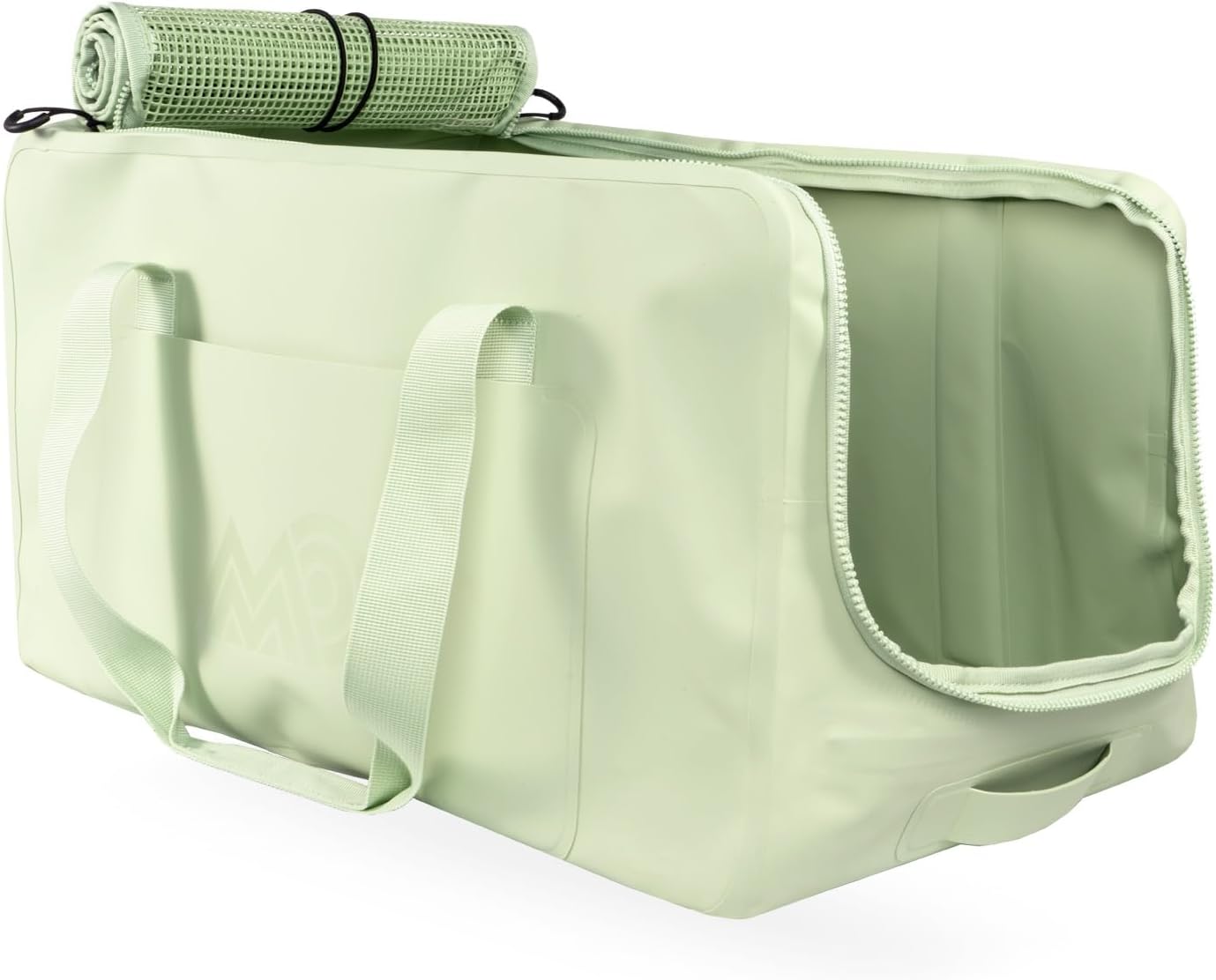 Mission Outdoor Cassi Duffel Bag Gear Commander with Waterproof Bottom and Breathable Mesh (58 Liter, Sage)