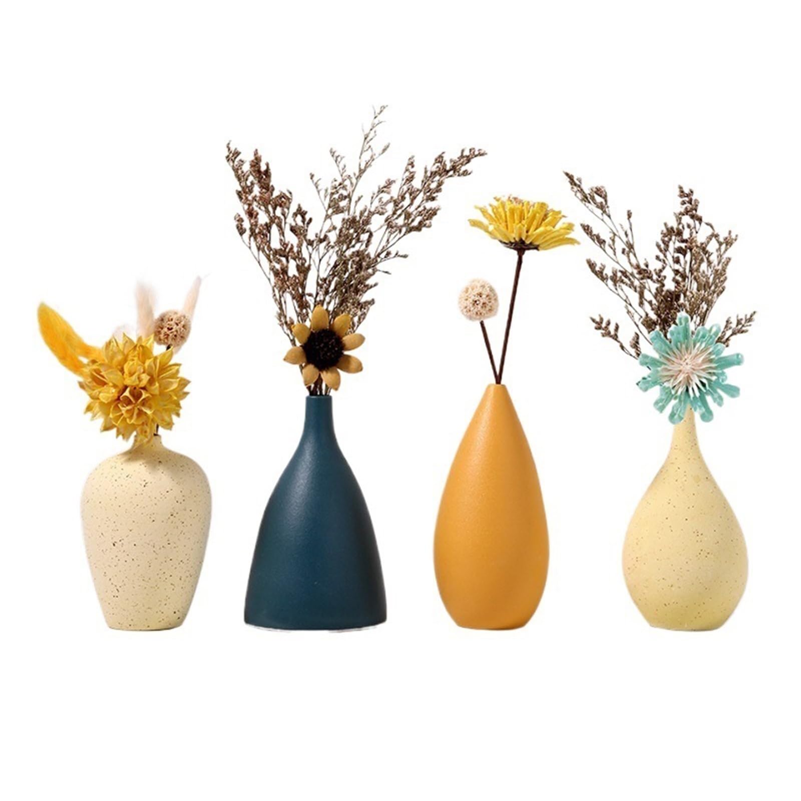 Vase en céramique style bohème, déco salon moderne et cheminée d'entrée