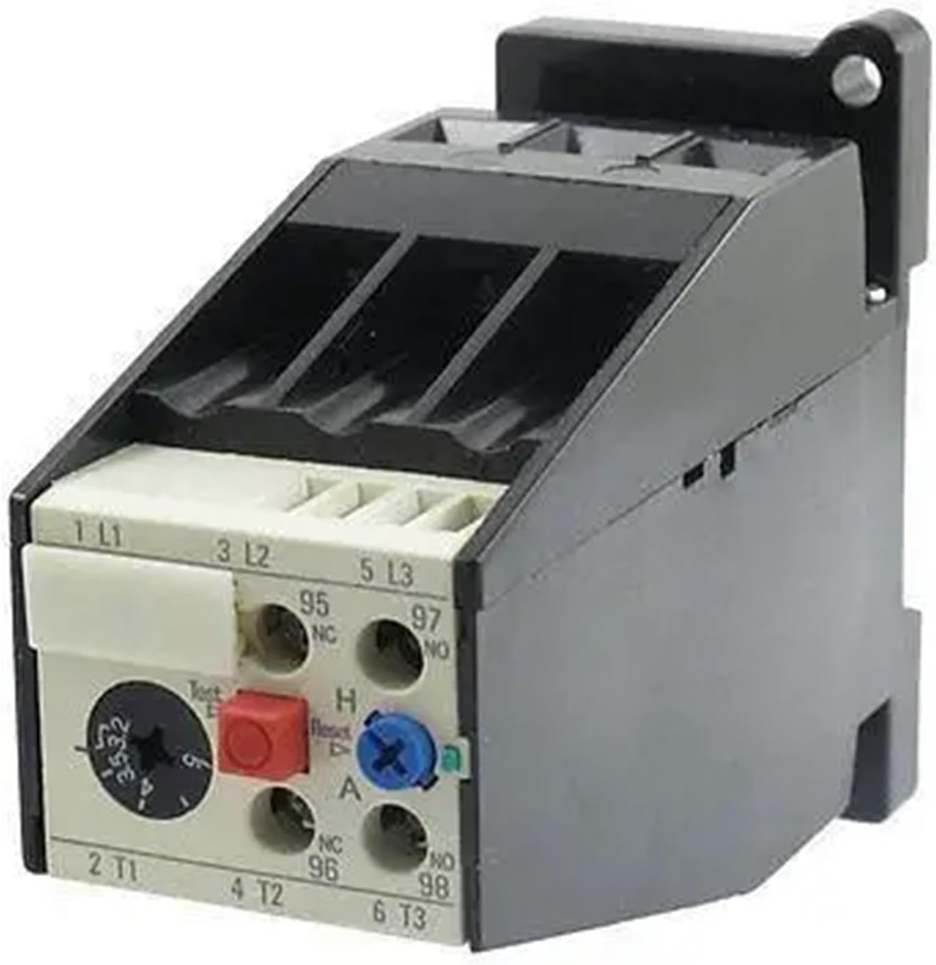 AC 3.2A - 5A Motor Protection Thermal Overload Relay 1 NO 1 NC
