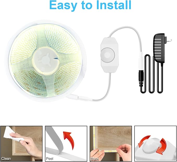 Tira LED Flexible DAYBETTER 16.4 ft Luz Día 6500K miniatura 7