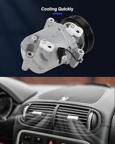 Miniatura 51 de ECCPP Compresor de CA 1997-2003 apto para Mitsubishi Montero Sport 3.0L 1999-2004 para Mitsubishi Montero Sport 3.5L Compresor de aire acondicionado