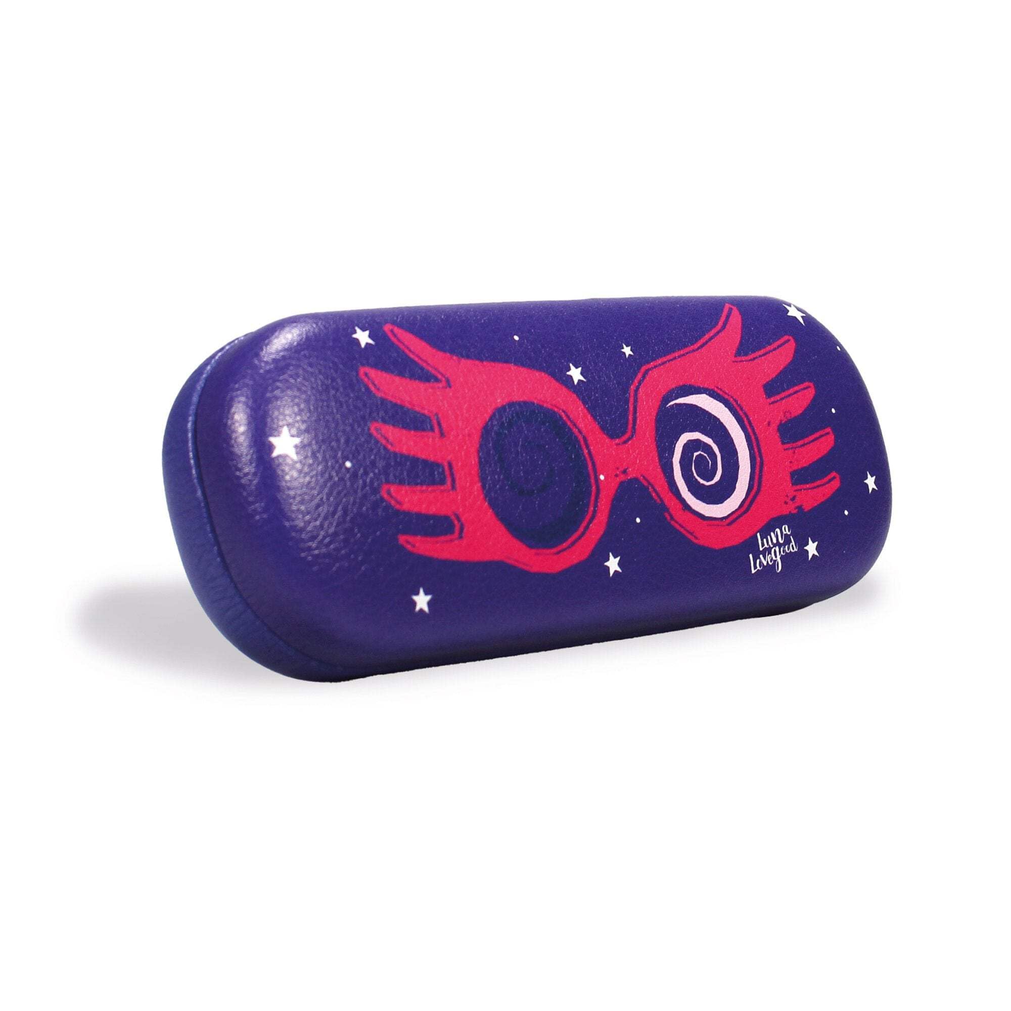 Half Moon Bay Women's Purple Harry Potter Hard Glasses Case | Harry Potter Gifts & Gifts For Book Lovers | Glasses Case For & Glasses Case For Kids | Harry Potter Accessories & Book Lover Gifts | Luna Lovegood