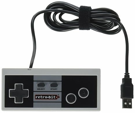 Retro-Bit NES Style - USB Controller for PC & Mac (Retro-Bit) - PC/Mac/Linux