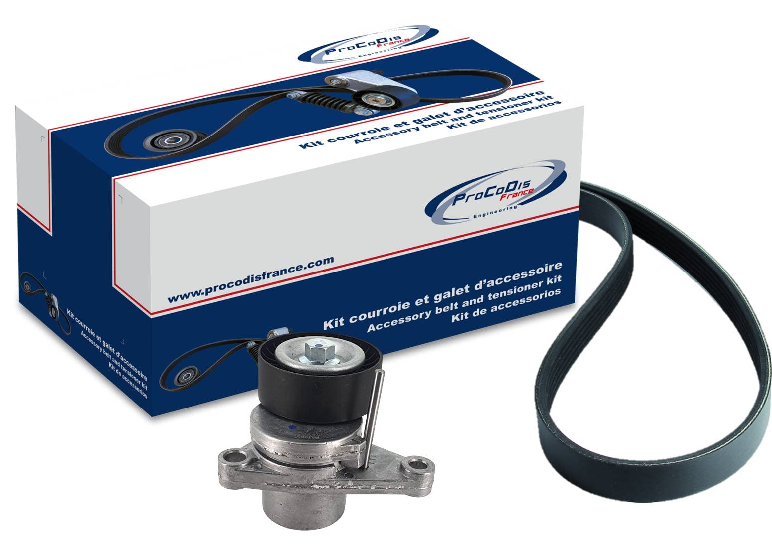 PROCODIS France KGA2048 Kit courroie et galet d'accessoire