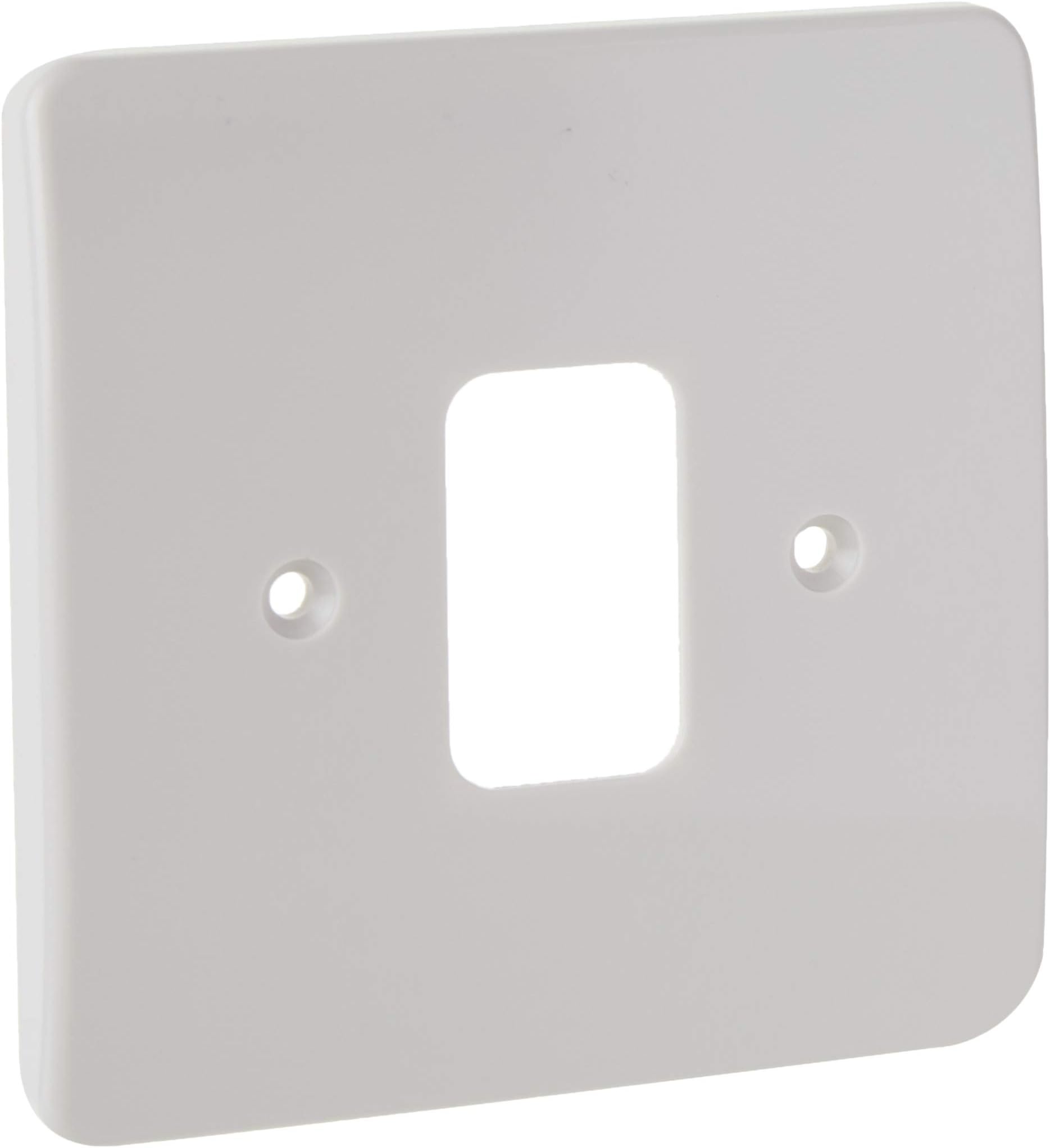 MK Electric Logic Plus 1 Module Grid Plus Front Plate