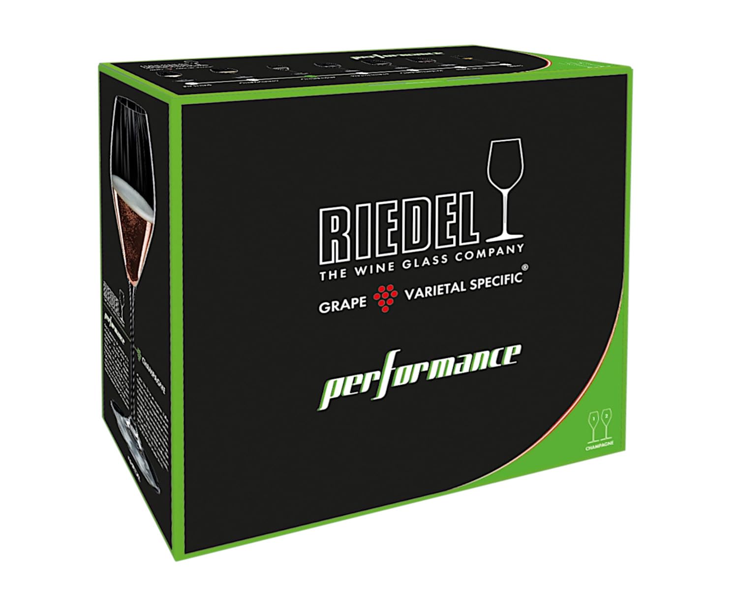 Riedel Performance - Set di 4 bicchieri da champagne