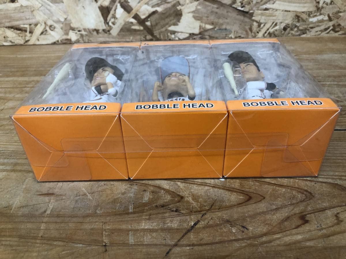 坂本、阿部、原 監督 フィギュア Amazon | 読売ジャイアンツ 巨人 BOBBLE HEAD ボブルヘッド 原