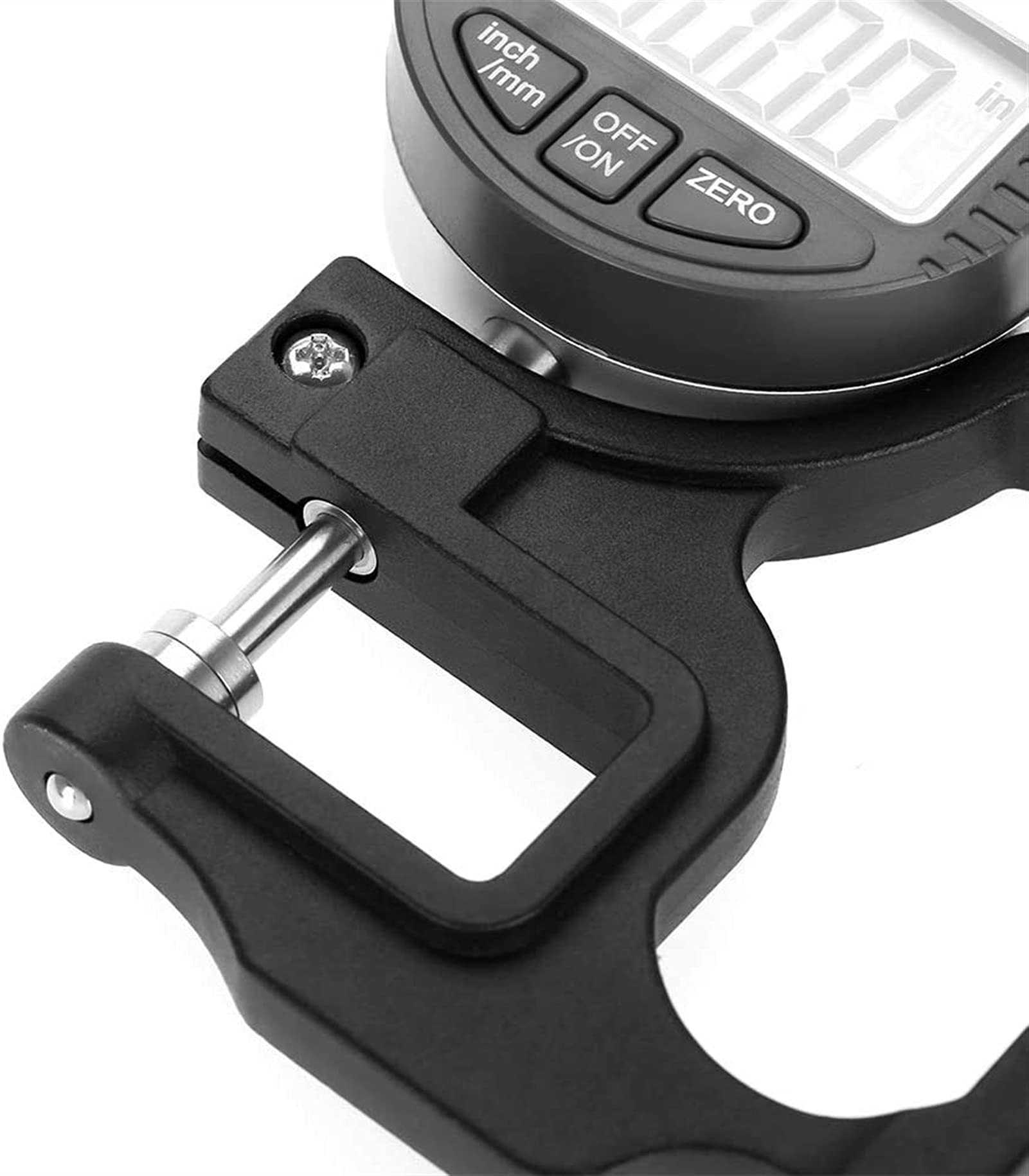 SwePer Cyfrowy miernik grubości, 0,01 mm zakres 0-12,7 mm praktyczny dokładny wyświetlacz LCD miernik grubości narzędzie pomiarowe zaciski