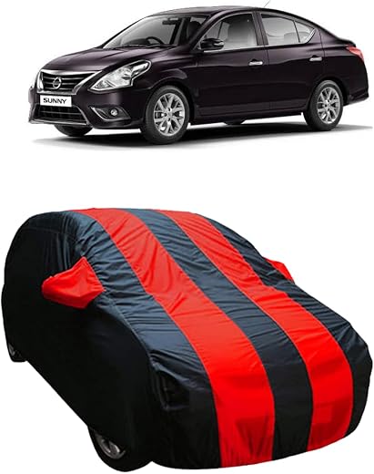 FUZICON CAR Cover Waterproof for Nissan Sunny with Side Mirror Pocket (Nissan Sunny CAR Cover Waterproof | Sunny CAR Cover...