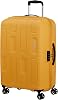 American Tourister Ellipso - Hard Case Medium Size 68 cm Lightweight Travel Suitcase with 4 Wheels TSA Lock Check-in Suitcase 64 L - 3 kg - Yellow (Banana Cream)