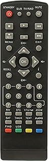 Remote Control A55052 For Astra 10100E HD Mini Receiver, Black , 2724459544868