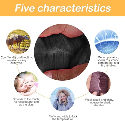 Miniatura 3 de Almohadilla de consola central para automóvil, 11.8 x 7.9 pulgadas, funda universal para SUV, camionesautomóvil, lana de oveja sintética de alta